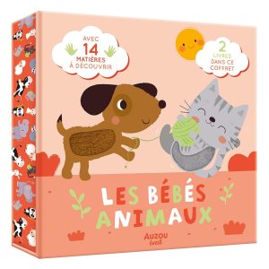 Les p’tits tout doux – Coffret à toucher – Les bébés animaux