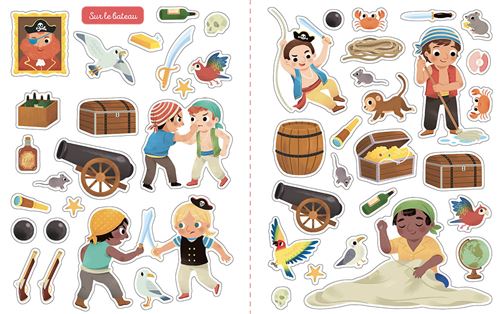 Mes tout premiers autocollants – Mes 500 autocollants pirates – Image 3