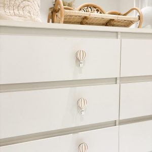 Poignée de tiroir ou de porte montgolfière