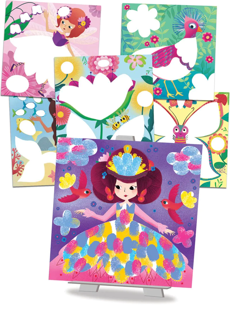 Peinture au doigt Monde Féerique – Créa Lign’ – Image 6