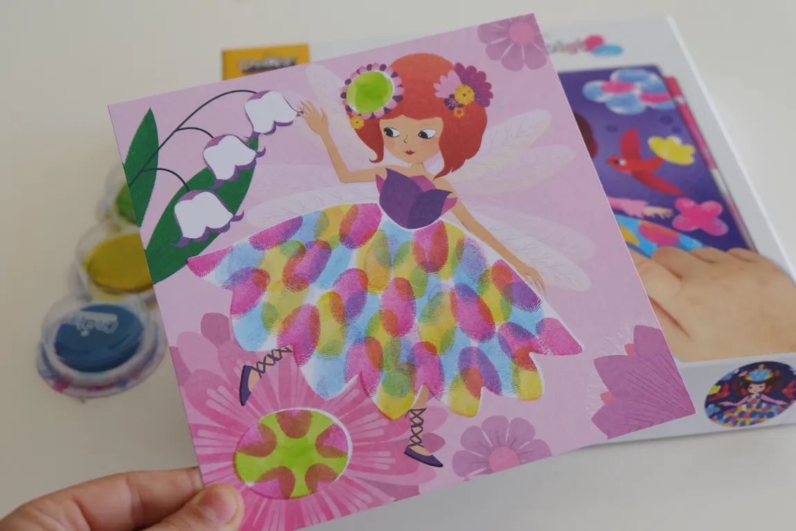 Peinture au doigt Monde Féerique – Créa Lign’ – Image 4