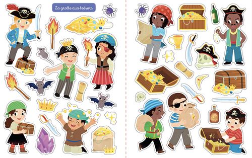 Mes tout premiers autocollants – Mes 500 autocollants pirates – Image 2