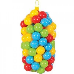 Filet de 50 balles pour parcs de bébé, Piscine à Balles, airs de jeu et crèches