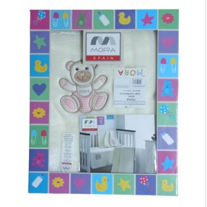 COUVERTURE MORA POUR BÉBÉ  DIMENSION 110*140