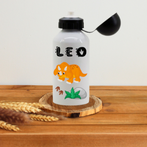 Gourde de sport isotherme personnalisée – dino Léo