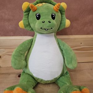 Peluche dinosaure déhoussable (personnalisable)