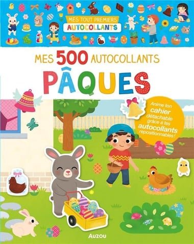 Mes tout premiers autocollants – Mes 500 autocollants Pâques