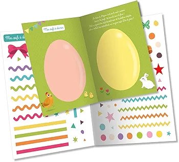 Mes tout premiers autocollants – Mes 500 autocollants Pâques – Image 2