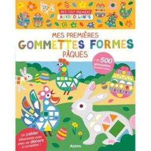 Mes premières gommettes formes – Pâques