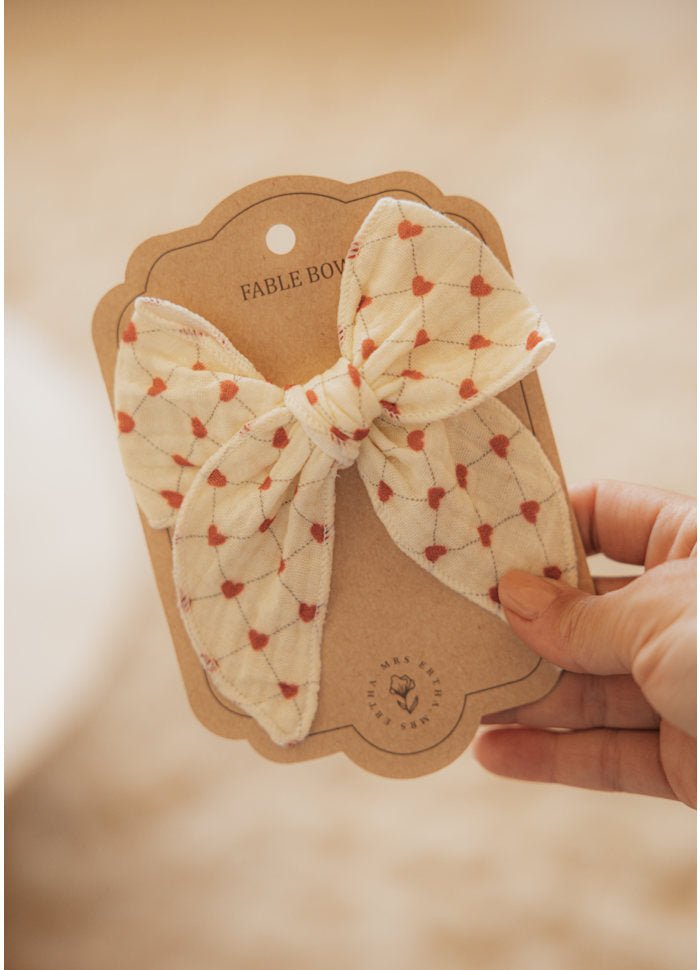 Pince à cheveux noeud Lovely Roots