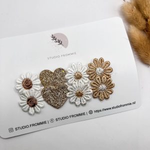 Lot de barrettes pinces crocodiles Skye Lottie