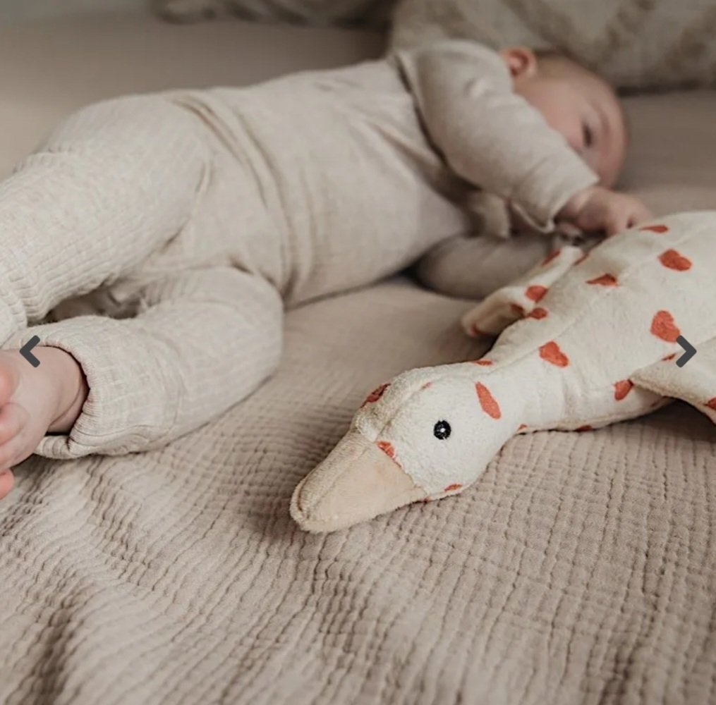 Peluche bruit blanc Liva l’oie « COEUR » Edition limitée RECHARGEABLE – Image 5