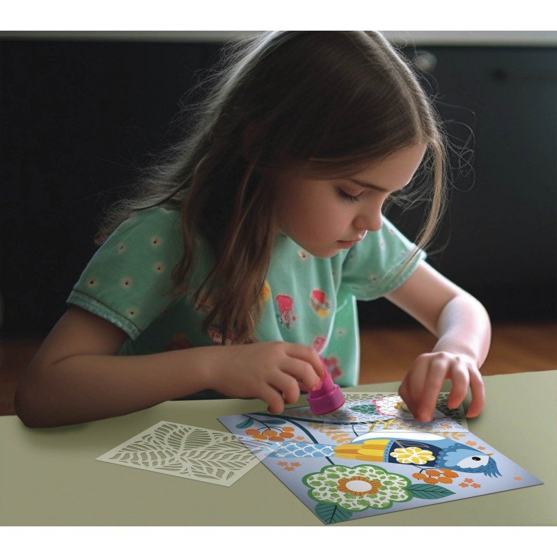 Pochoirs motifs couleurs de la jungle – Image 3