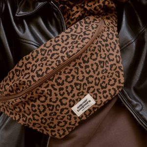 Sac banane adulte léopard foncé amour toujours