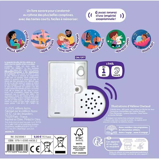 Mes premiers sonores – Mes comptines pour faire dodo – Image 4