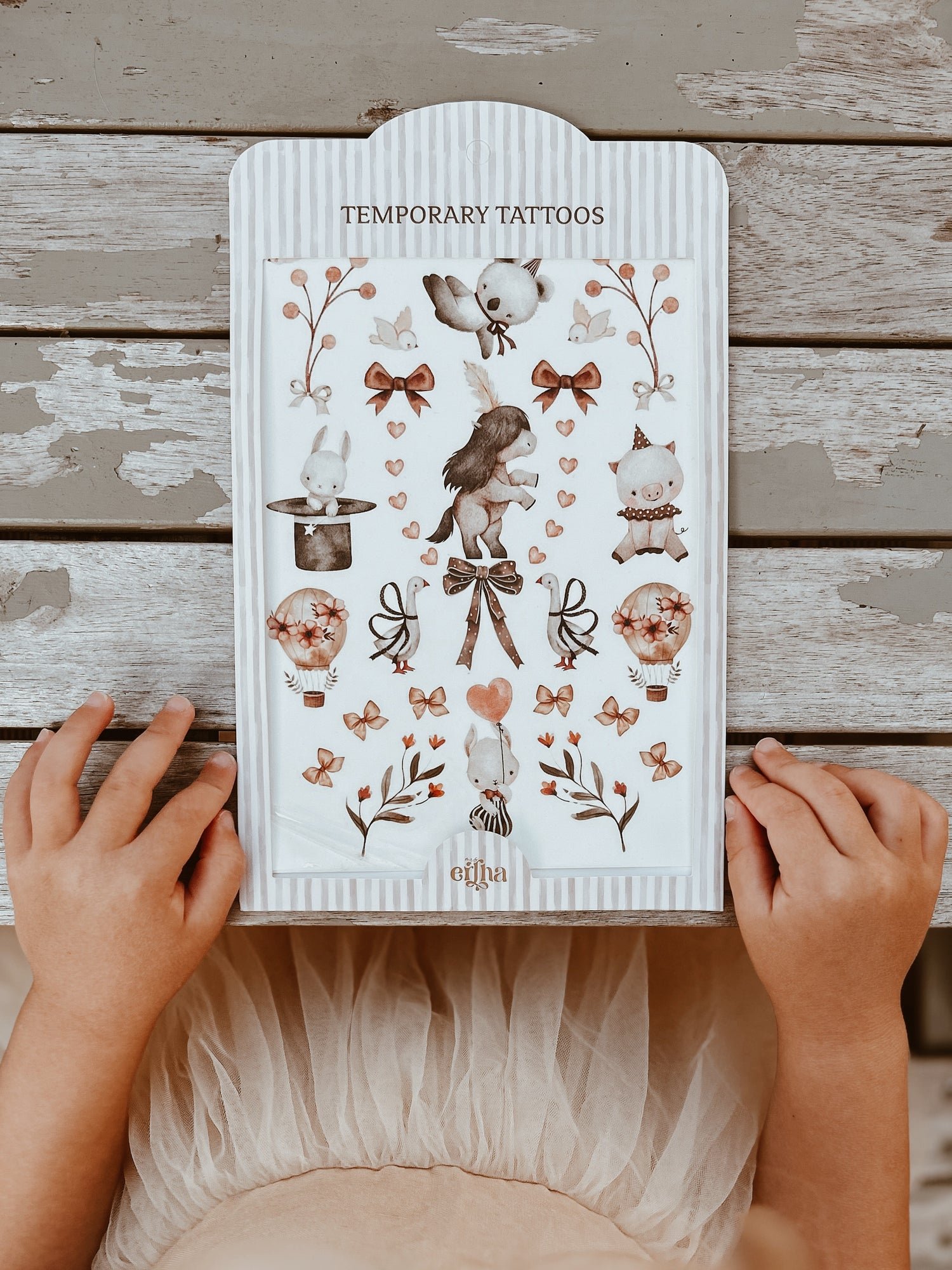 Nouveaux tatouages temporaires Bloomy Love