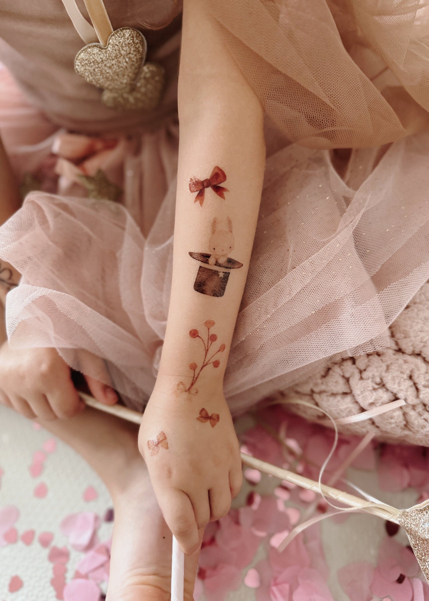 Nouveaux tatouages temporaires Bloomy Love – Image 7