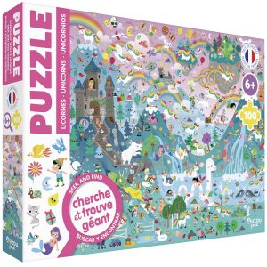 Puzzle cherche et trouve – Licornes