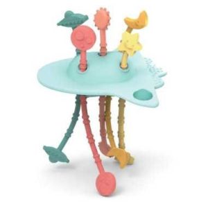 Jouet sensoriel fusée en silicone