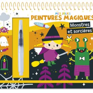 Mes jolies peintures magiques – Monstres et sorcières