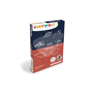 Recharge Cartes supplémentaires pour tablette à dessin « Galaxie et dinosaures »