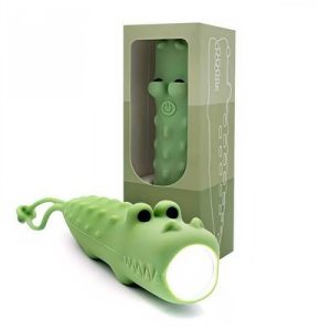Lampe torche en silicone pour enfants – Crocodile