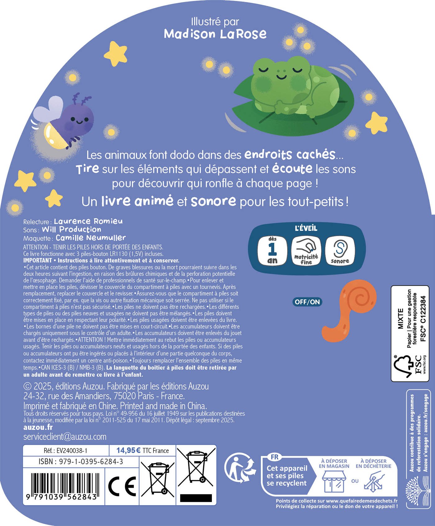 Mon coucou sonore – Qui fait dodo ici ? – Image 4