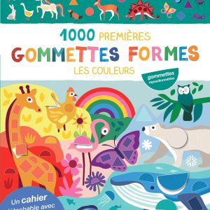 1000 premières gommettes formes – Les couleurs