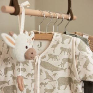 Gigoteuse manches amovibles 90cm Animals Olive Green