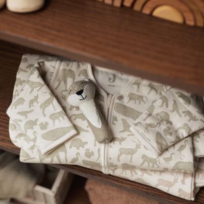 Gigoteuse manches amovibles 90cm Animals Olive Green – Image 3