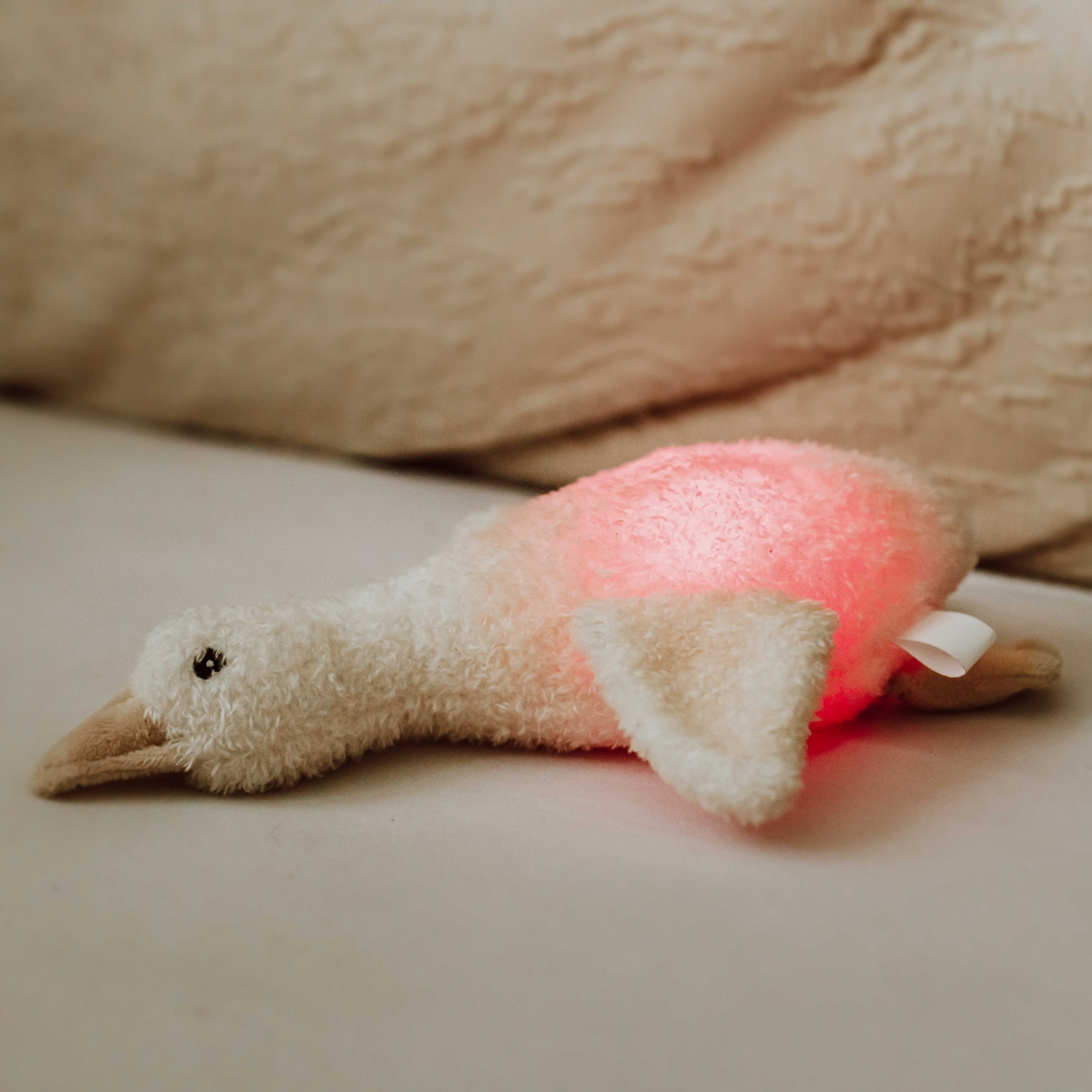 Peluche lumineuse veilleuse Liva l’oie – Image 6