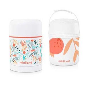 Miniland – Thermos Mancare Solida 600 ml Mediteranean (89352)
