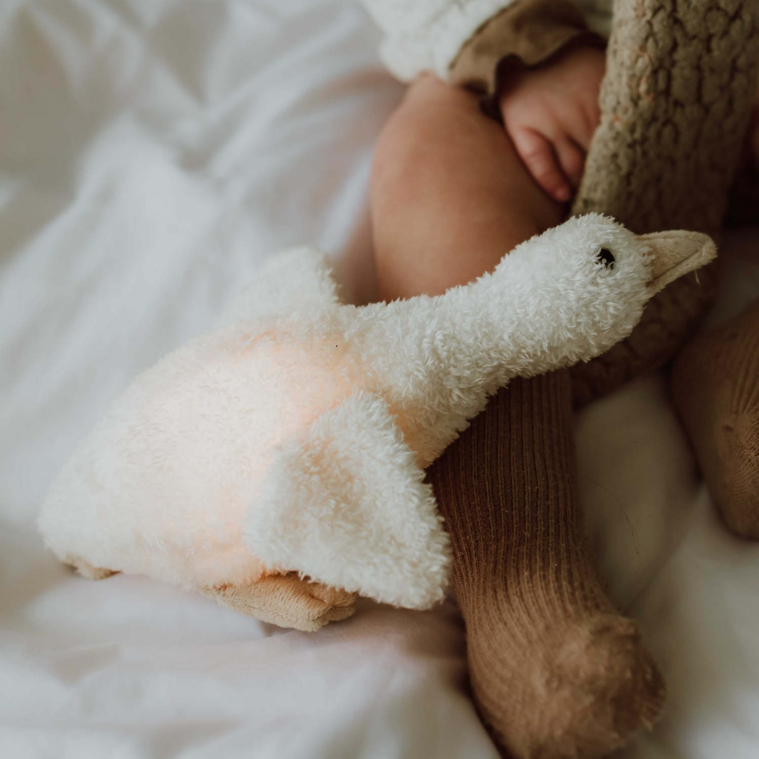 Peluche lumineuse veilleuse Liva l’oie – Image 7