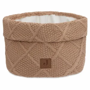 Panier de rangement Check Knit Biscuit