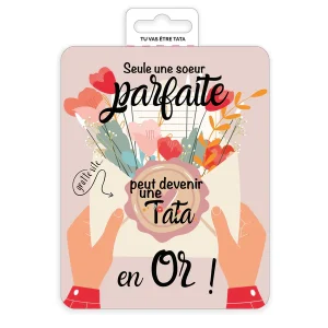 Carte à gratter – Tu vas être tata