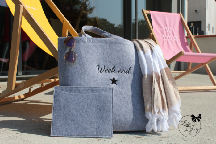 Sac feutrine personnalisable – Image 3