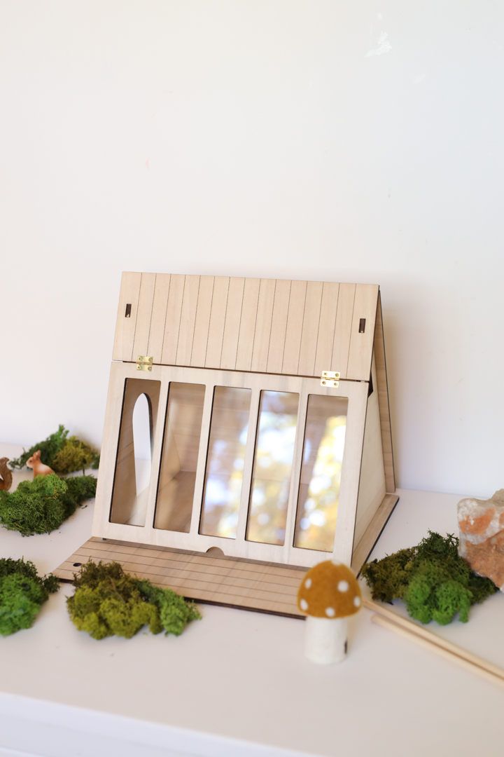 Cabane « A Frame » miniature