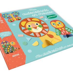 Mon coffret d&rsquo;artiste – Mes autocollants en mousse Animaux