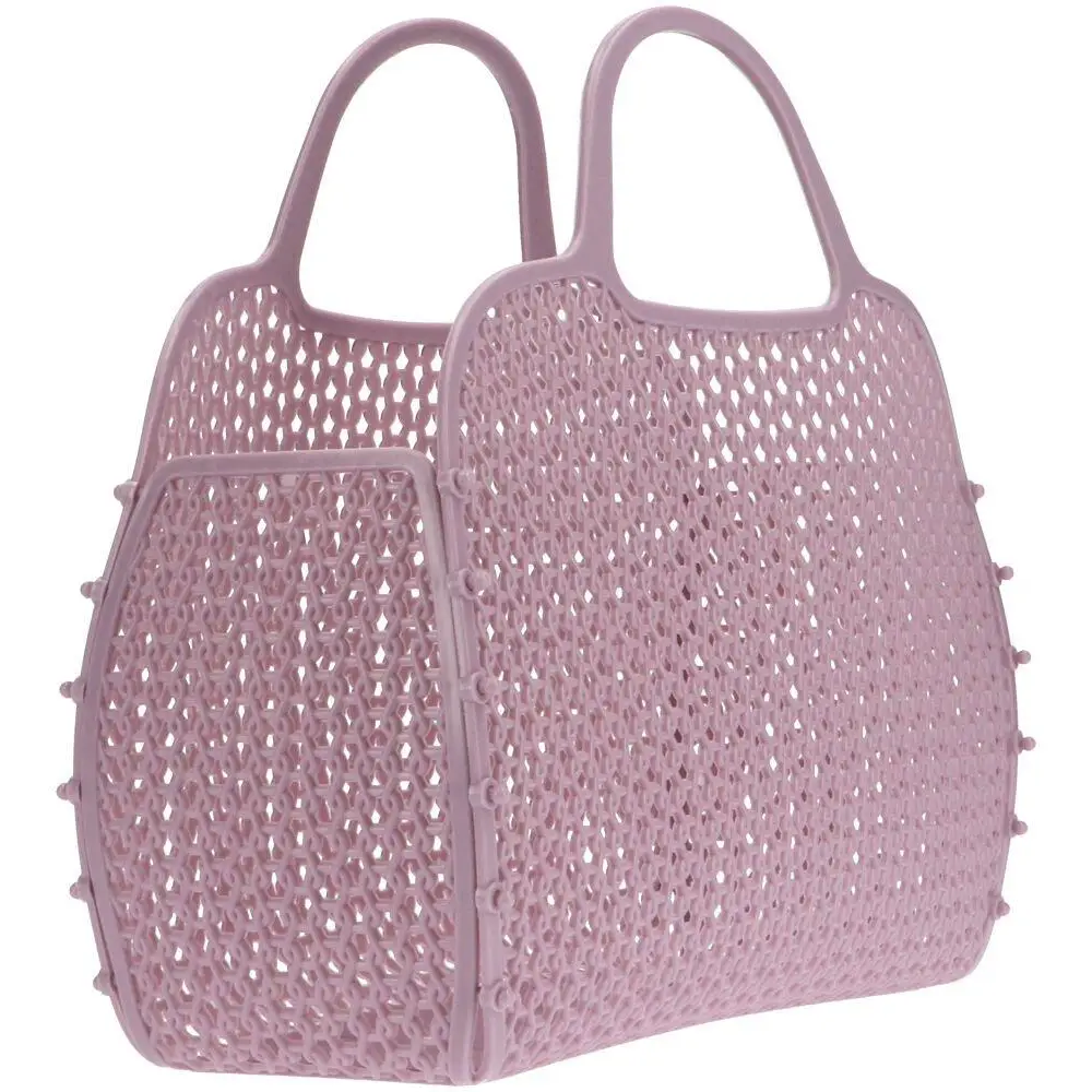 Sac de plage rétro vintage Lilas