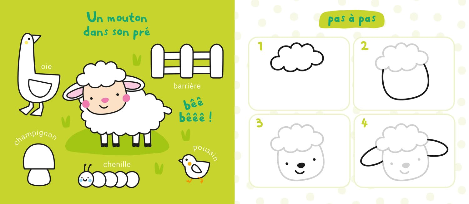 Mon ardoise magique pour dessiner pas à pas – Les animaux – Image 3