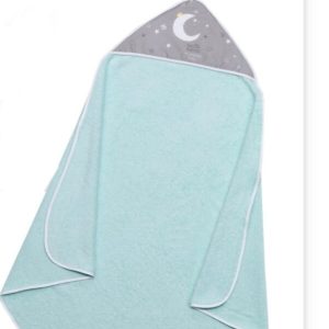 Sortie de bain ciel étoilé vert 100×100 cm (personnalisable)