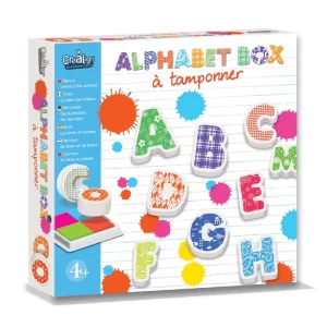 Alphabet box à tamponner Créa Lign&rsquo;
