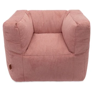 Fauteuil enfant velour côtelé Wild Rose