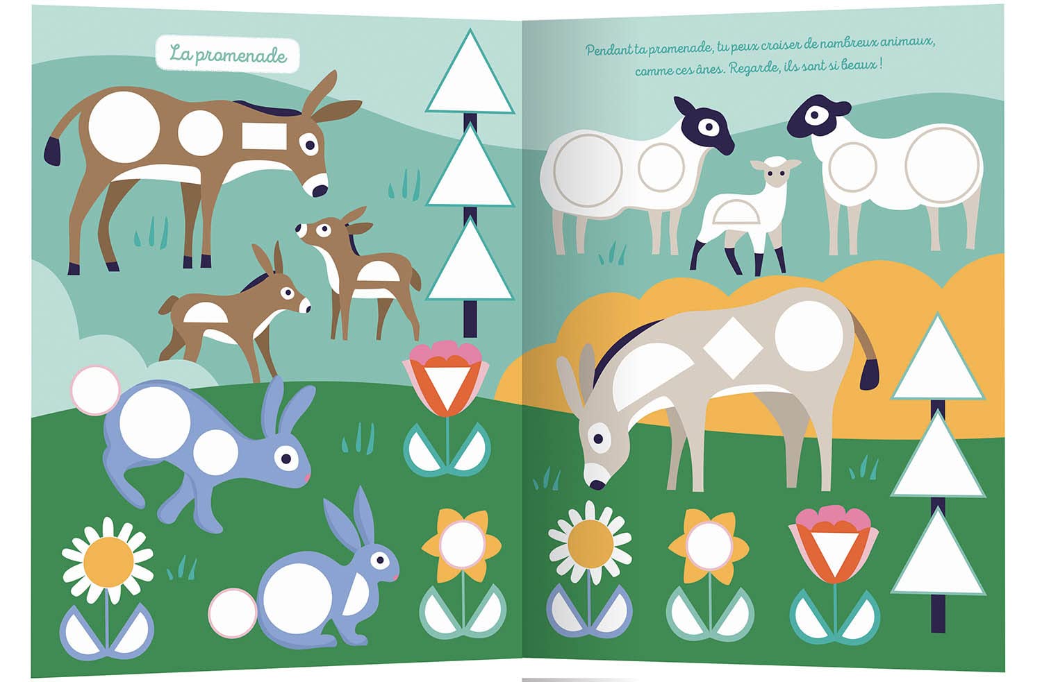 1000 premières gommettes formes – Une journée à la ferme – Image 3