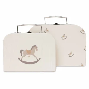 Valisette à jouets Chevaux Nostalgic Ride (2 pièces)
