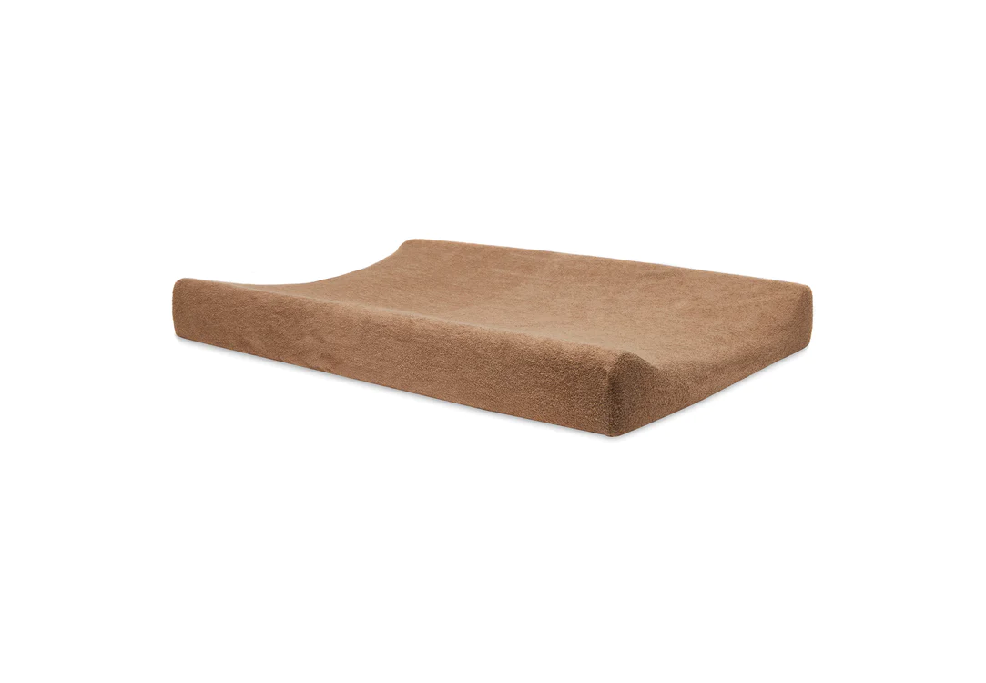 Housse Matelas à Langer Éponge 50x70cm – Caramel/Biscuit – 2 pièces – Image 5