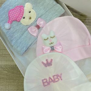 Pack Bonnets 3pcs