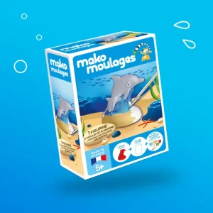 Mako moulages Le dauphin et son bébé