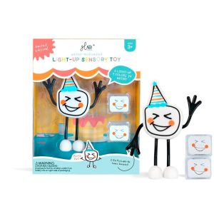 Cubes lumineux personnage Party Pal multicolore GLO Pals