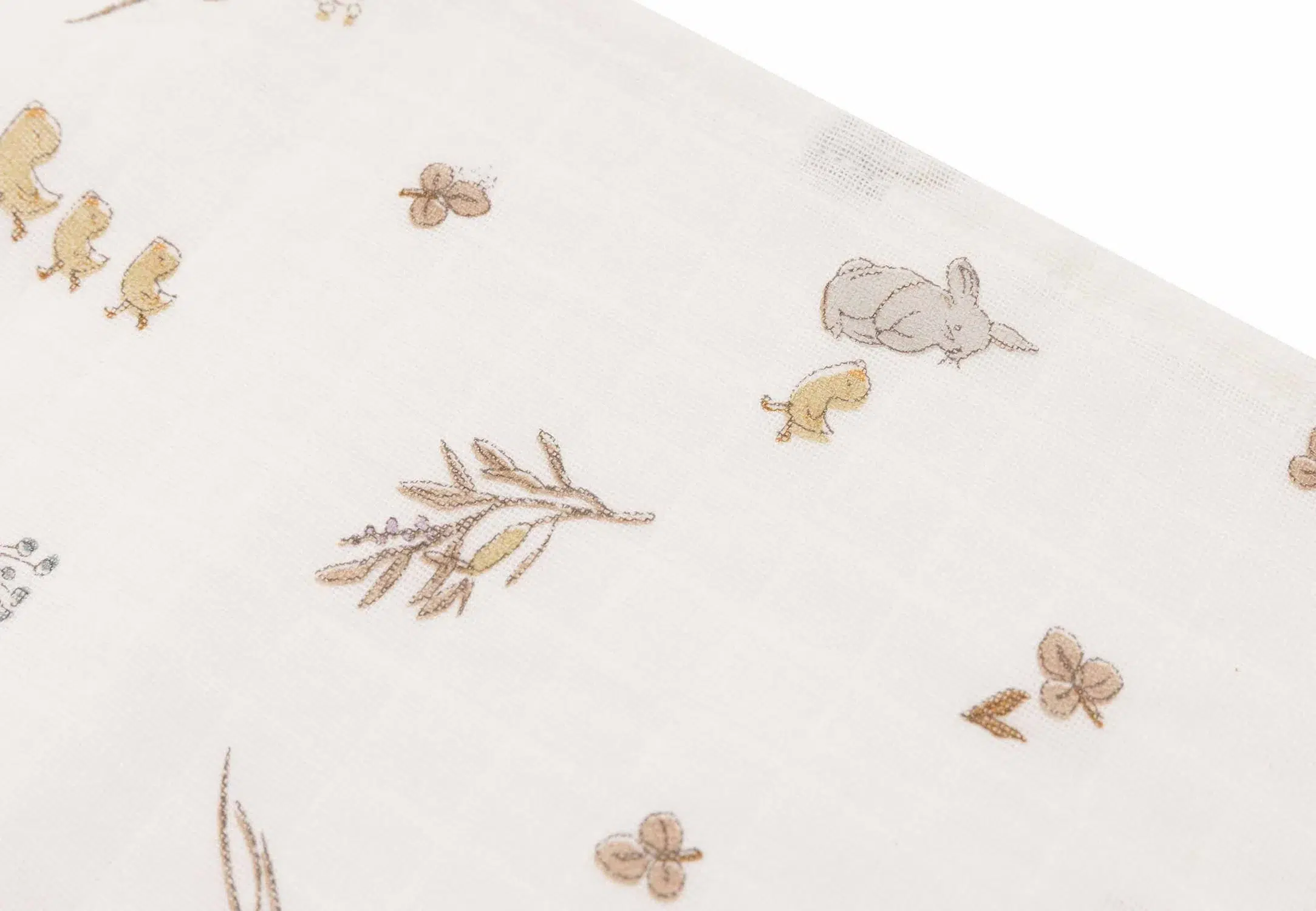 Lange Gaze de Coton Large 115x115cm Riverside – 2 pièces – Image 3